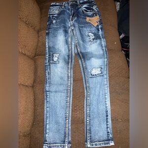 Girls size 12 ( Sasha)and 14(Amy)silver jeans.Nwt